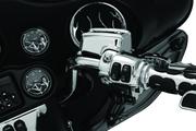 Kuryakyn 1740 Handlebar Control Dress Up Kit Chrome - Photo - Primary