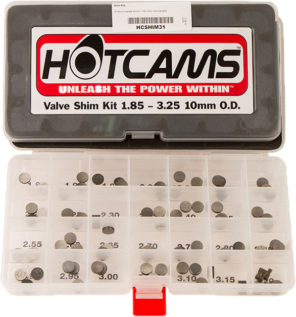 Hot Cams Valve Shim Kit 87PC - HCSHIM31 KTM Dirt Bikes 2008-2014