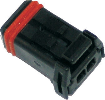 Namz Custom Cycle 850-08603 NJ-2S51 MX-1900 2-PIN BLACK SOCKET HOUSING HD# 72906-11