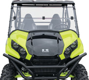 QuadBoss 375788 16-22 Kawasaki KRF800 Teryx Windbreak Folding Windshield - User 1