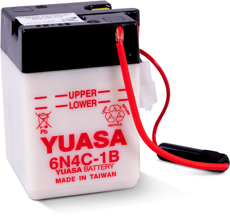 Yuasa Battery YUAM26C4B Yuasa 6N4C-1B Conventional 6-Volt Battery - User 1