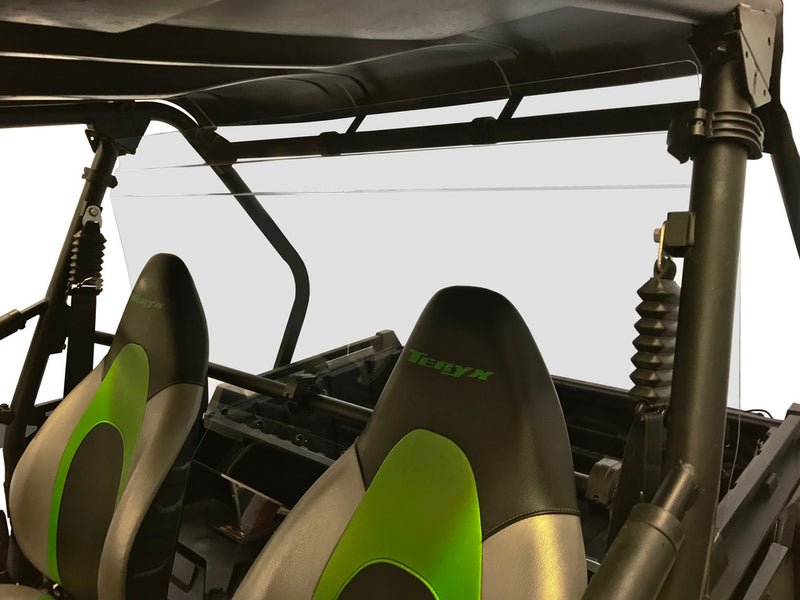 Spike Rear Windshield CLR - 77-8400-R Kawasaki Teryx 2014-2017