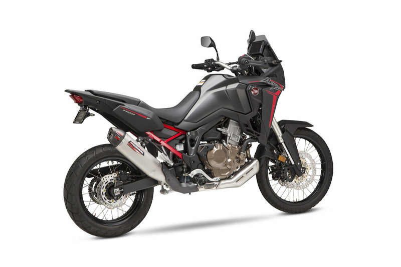 Yoshimura Exhaust Street RS-12 Slip-ON SS-SS-CF Works - 12401BS520 Honda Africa / CRF 1100 2020-2022