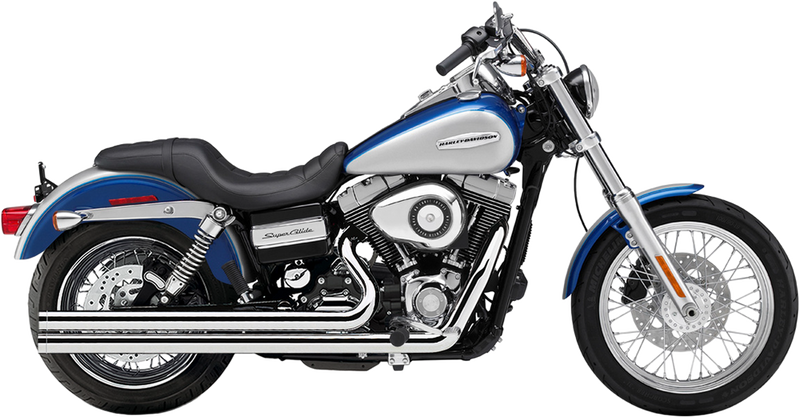 Cobra 82-96559 6957T SPEEDSTER LONGS II CHROME DYNA 06-11