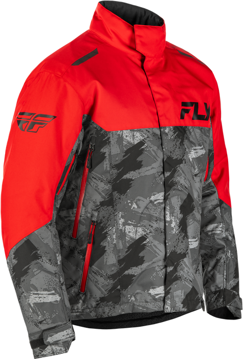 Fly Racing 470-5409L 470-5409L SNX PRO JACKET RED/BLACK LG