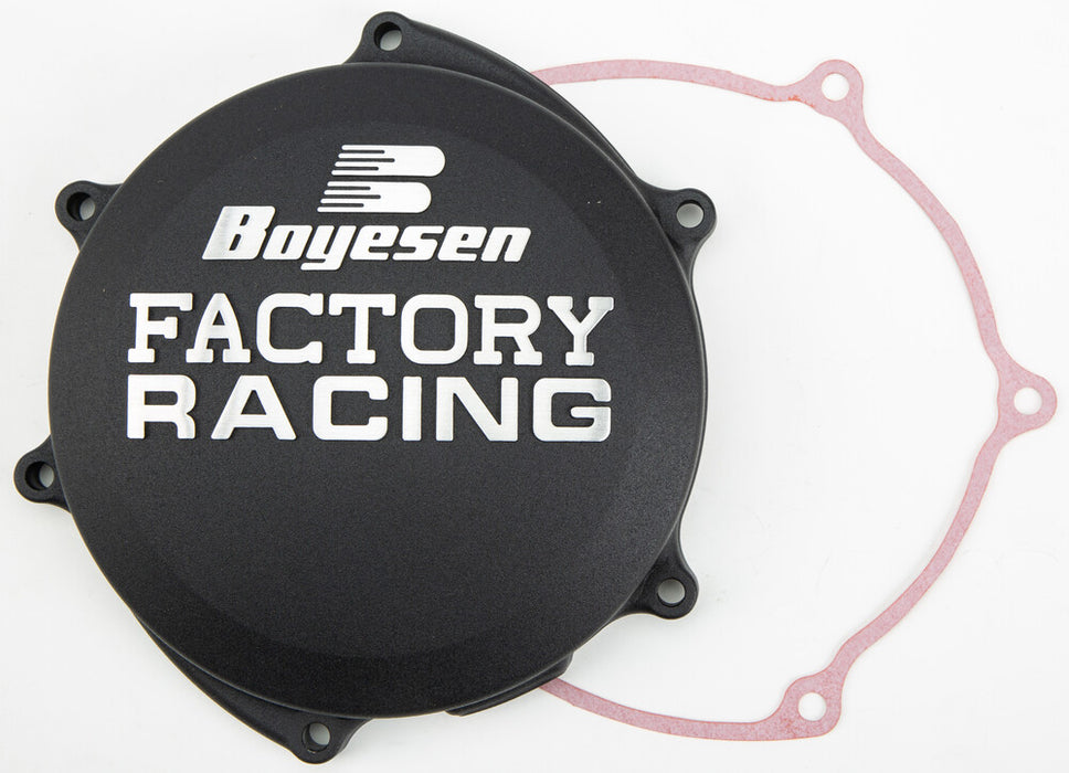 Boyesen 59-7237CB CC-37CB FACTORY RACING CLUTCH COVER BLACK