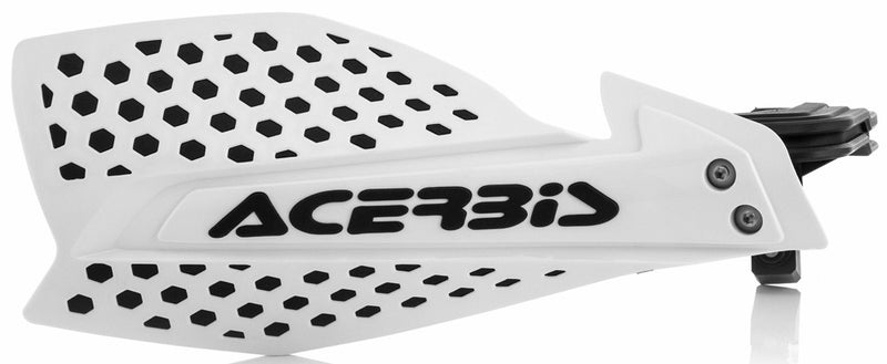 Acerbis Ultimate X Handguard White Black - 2645481035 For Husaberg Dirt Bikes 1989-2014 | Beta Dirt Bikes 2008-2018 | Aprilia 450 / 550 2006-2013