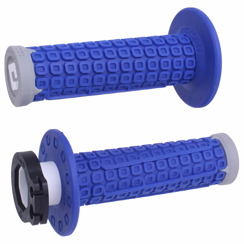 Odi 206-0035 H36NDUG NOMAD LOCK-ON OFF-ROAD GRIP W/D30 BLUE/GREY/GREY