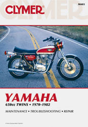 Clymer Repair Manual Yamaha 650 Twin - CM403 Yamaha 650 1970-1981