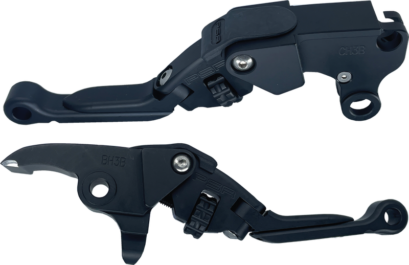 Psr Anthem PRO Lever SET Black CVO Flhx FLTR23-24 Flhx FLTR24 - 12-03667-22 For Harley Touring 2023-2026