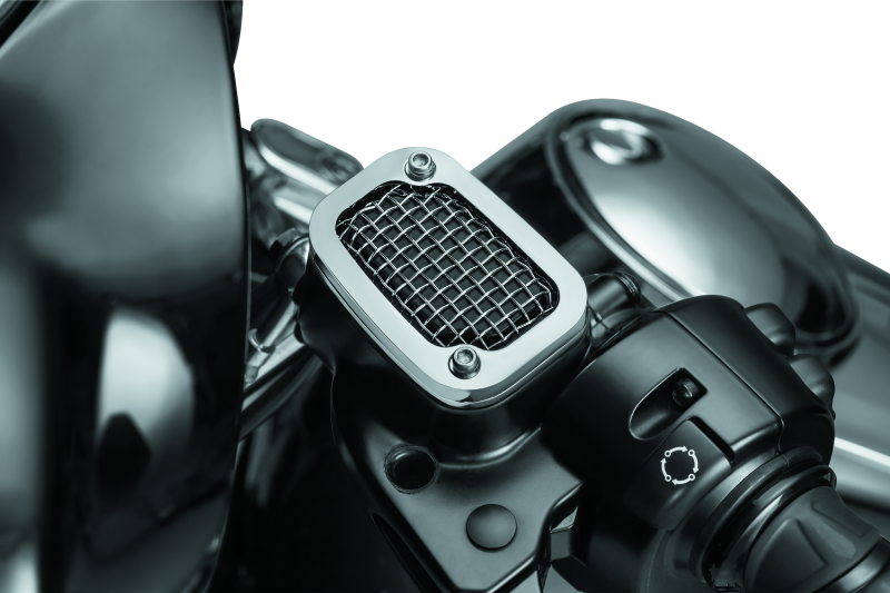 Kuryakyn 6532 Mesh Master Cylinder Cover Clutch Chrome - User 1