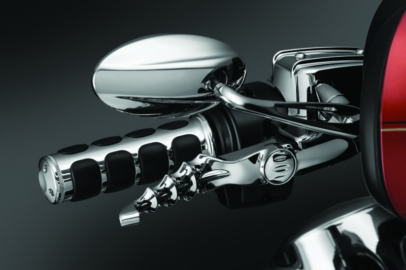 Kuryakyn 1721 Zombie Levers 14-16 Touring Chrome - User 1