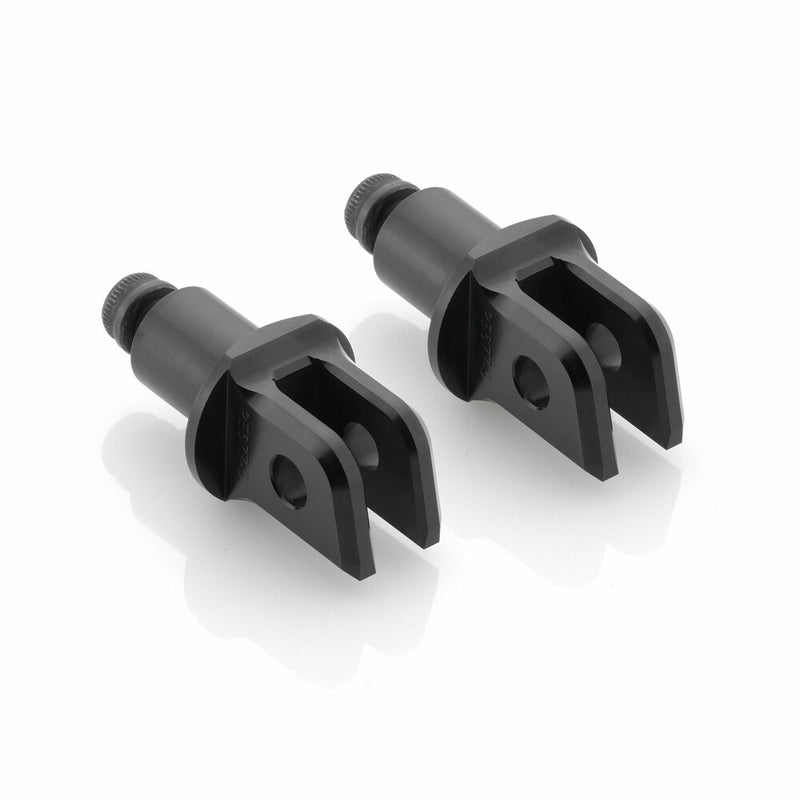 Rizoma 58-PE677B PE677B FOOTPEG MOUNT KIT RIDER BLACK PR