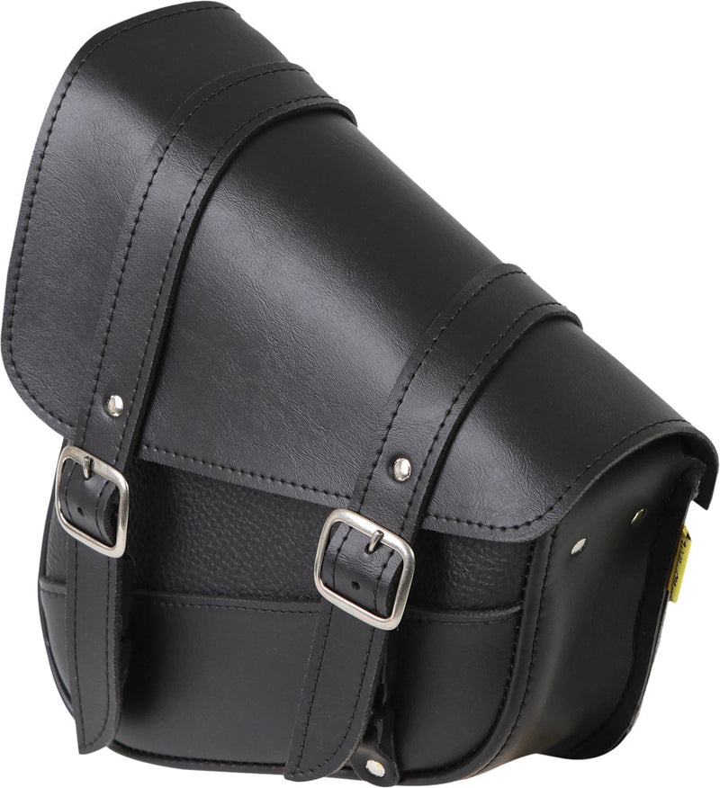 Willie & Max 63-0700 59776-00 SYN LEATHER SWINGARM BAG 10.5"X11.5"X4.5" BLACK