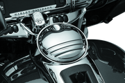 Kuryakyn 6968 Tri-line Fuel Door Chrome - User 1