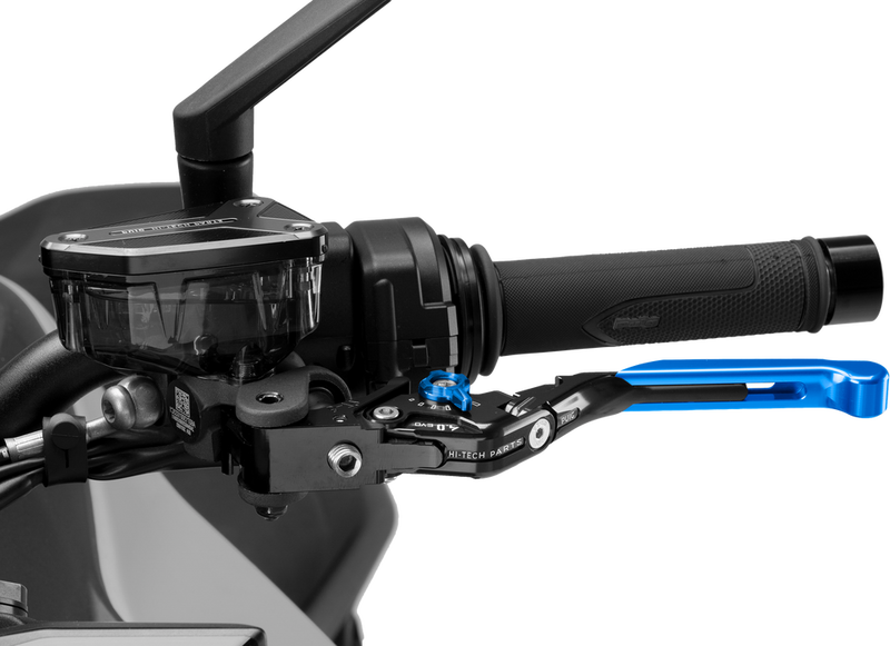 Puig Hi-tech Parts 561-00424B 424ANA CLUTCH LEVER 4.0 FOLD/EXTEND BLUE