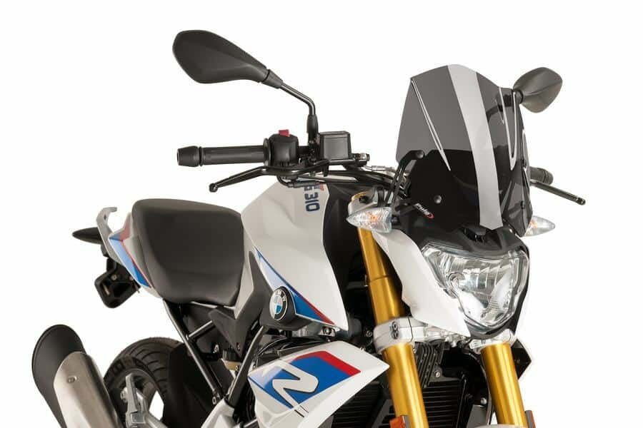 Puig Hi-tech Parts 561-8920D 8920F WINDSCREEN NAKED NEW GEN SPORT DARK SMOKE BMW