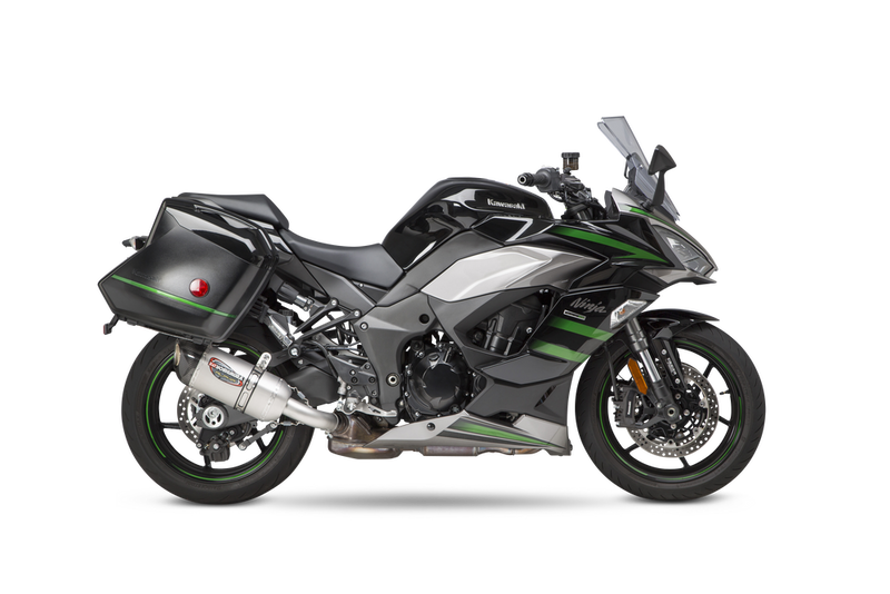 Yoshimura Exhaust Street Alpha Slip-ON SS SS - 14161BP520 Kawasaki Ninja 1000SX 2022-2023