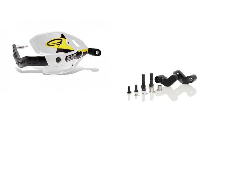 Cycra 714-1980 1CYC-7508-42X PROBEND ULTRA BAR PACK W/FLEXX LINK BAR MOUNT WHITE