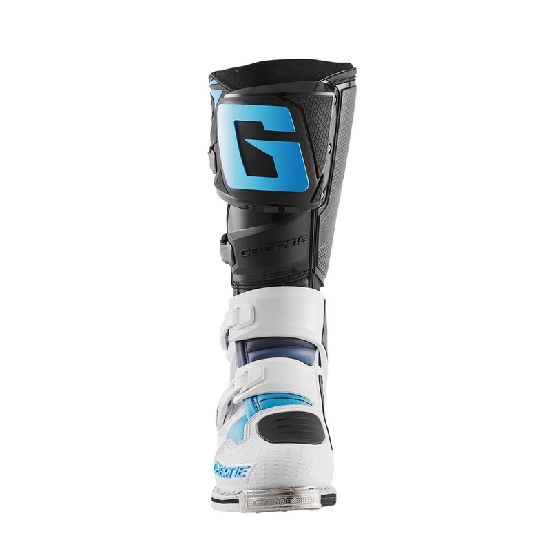 Gaerne 480-51211 2174-103-46 SG12 LE BOOTS BLK/WHT/CAROLINA BLUE SZ 11