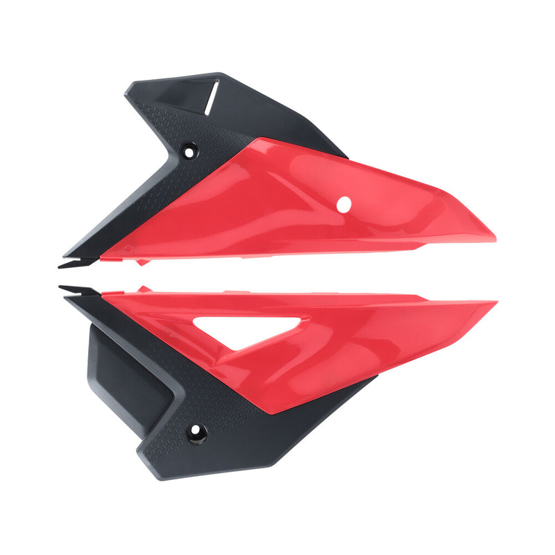 Acerbis Side Panels Upper+lower CRF RED Black - 2986031018 Honda CRF250R / CRF250RX / CRF450R / CRF450RX 2025-2026
