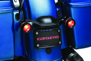 Kuryakyn 3147 Curved License Plate Mount Black - User 1