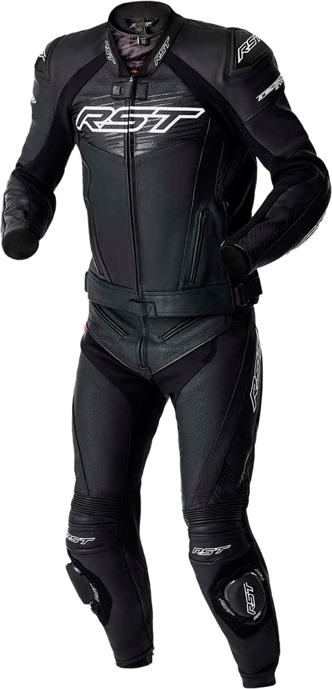 Rst 556-3635150 103635WHI-50 TRACTECH EVO D3O JACKET BLK/WHI LEATHER 3X