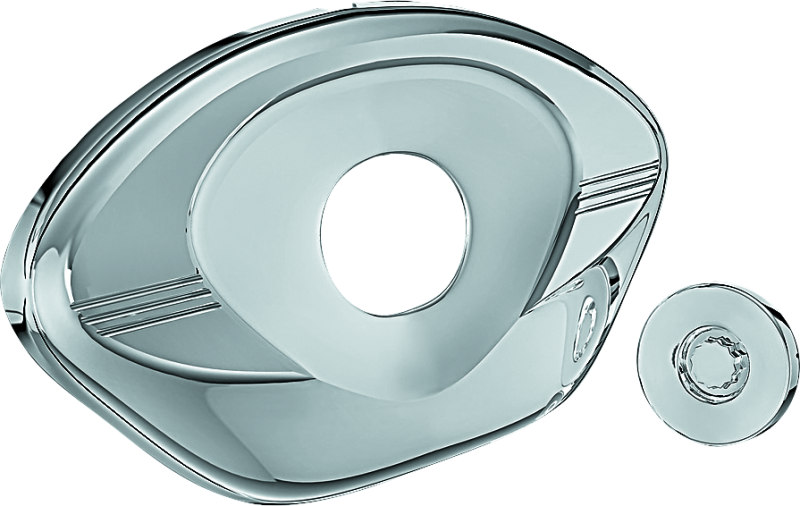 Kuryakyn 3909 Timing Chain Cover Set 01-17 GL1800 Chrome - Photo - Primary