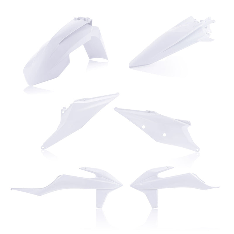 Acerbis Plastic Kit White - 2726506811 KTM Dirt Bikes 2019-2022
