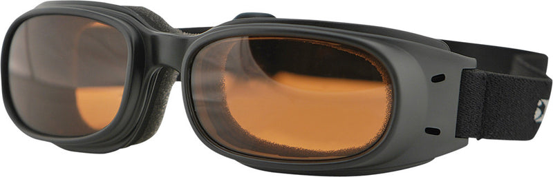 Bobster 26-4943 BPIS01A PISTON SUNGLASSES W/AMBER LENS
