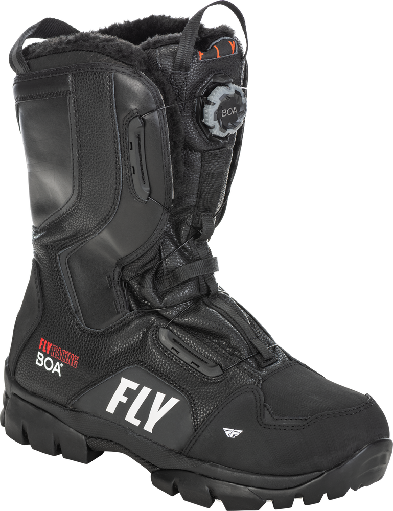 Fly Racing Marker BOA Boot Black SZ 09