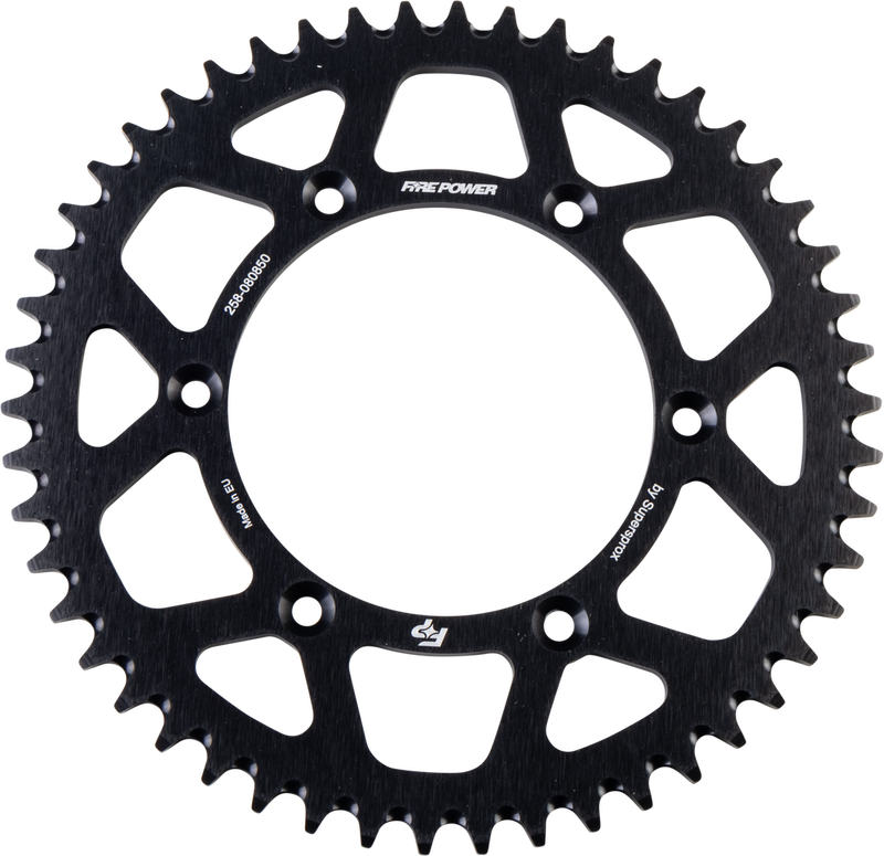 Fire Power Rear Sprocket Aluminum 50T Black - FPA-808-50-BLK Kawasaki 400 / KLX400R 2003