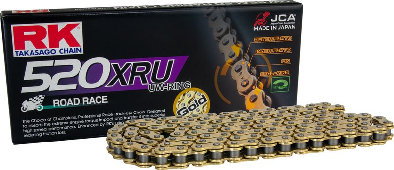 Rk Excel 691-1703G GB520XRU-120 GB520XRU DRIVE CHAIN GOLD 520 X 120