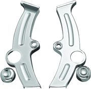 Kuryakyn 7851 Boomerang Frame Covers For 00-07 Softail Chrome - Photo - Primary