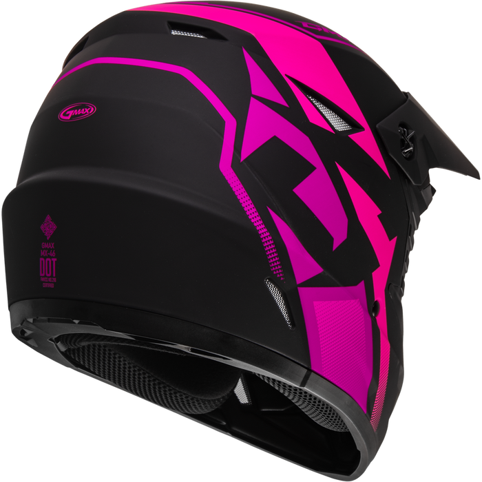 gmax gm54 modular pink ribbon womens motorcycle helmet Gmax Youth MX-46 Compound Helmet