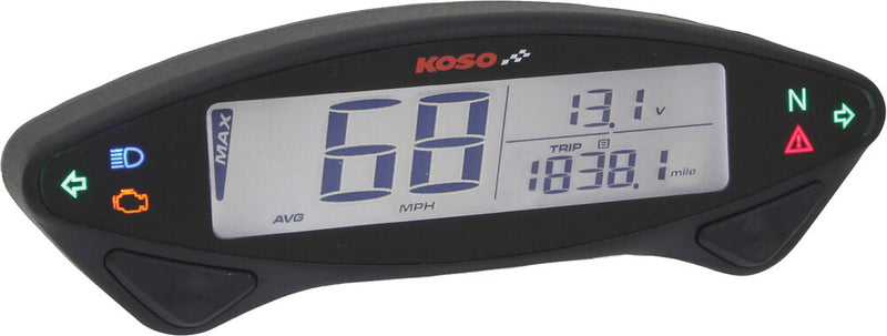 Koso North America EX-02S Speedometer Street Version - BA048001