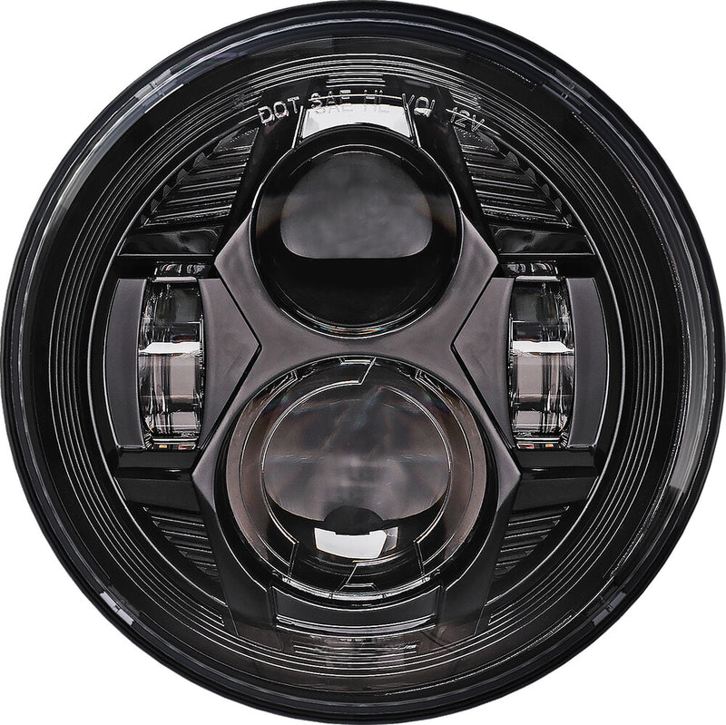 Pathfinder 226-0112 HDP7B 7" LED HEADLIGHT BLACK