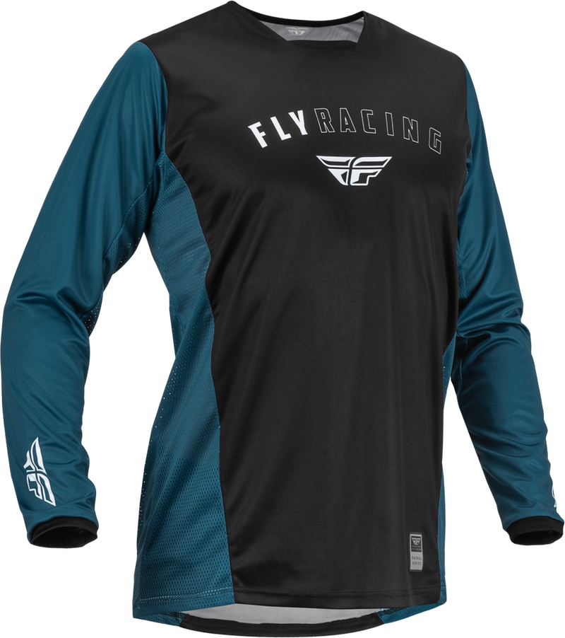 Fly Racing Patrol Jersey Slate Blue Black 2X