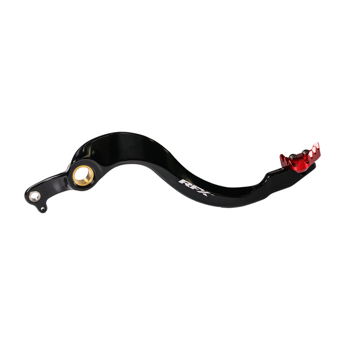 Rfx 739-0950 FXRB 10501 99RD REAR BRAKE PEDAL RED SOLID-TIP HON