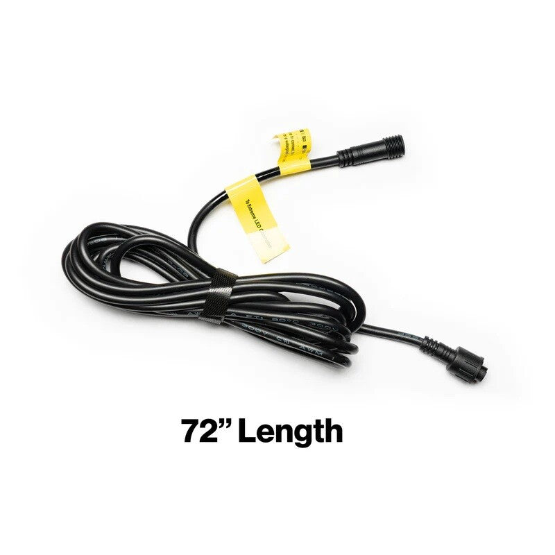 Ecoxgear 63-9306 ACC-LEDCABLE72 72" EXTENSION CABLE LED WHIPS & STRIPS