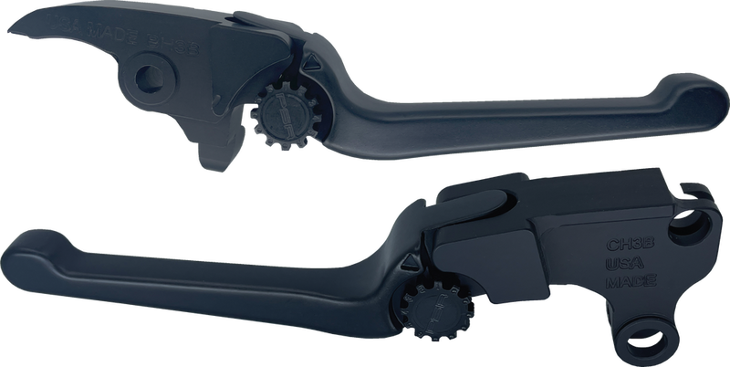 Psr Anthem Lever SET Black CVO Flhx FLTR23 - 12-00667-22 For Harley Touring 2023-2026
