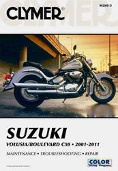 Clymer 27-M260 CM2603 REPAIR MANUAL SUZ VOLUSIA C50