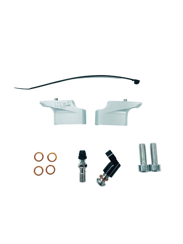 Helibars Handlebar Risers Silver - HR05160 BMW Nine / Nine Urban / Nine Pure / Nine Scrambler 2014-2023