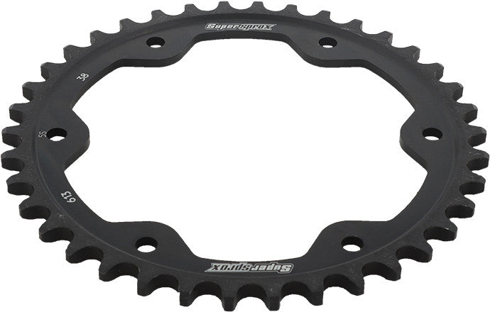 Supersprox Rear Sprocket Steel 38T-525 Black - RFE-613-38-BLK KTM 1290 Super Duke 2014-2016