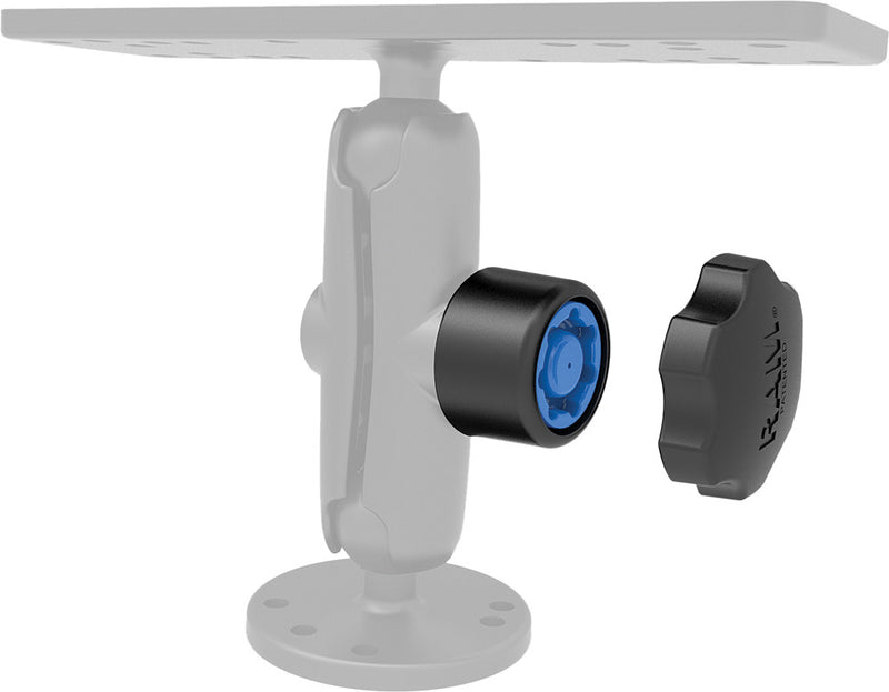 Ram Mounts 71-7191 RAP-S-KNOB3U PIN-LOCK SECURITY & KEY KNOB 1" DIAMETER B SIZE ARMS