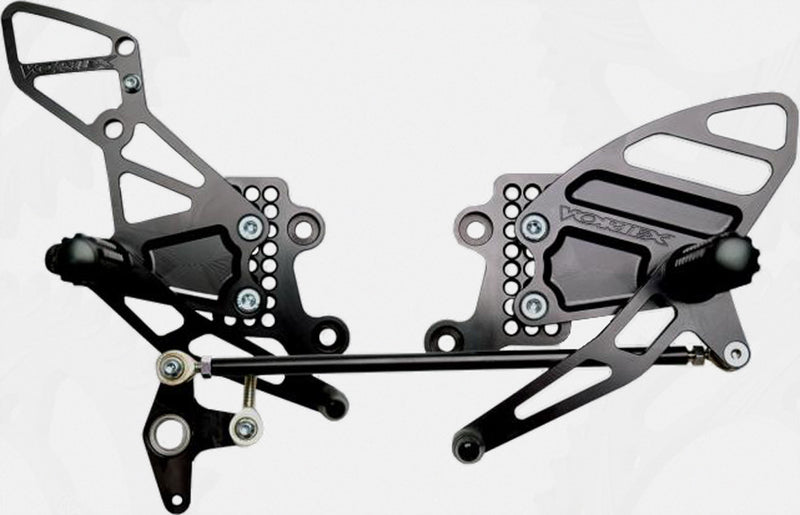 Vortex Rear SET Complete Black - RS205K Honda CBR600RR / CBR1000RR 2003-2007