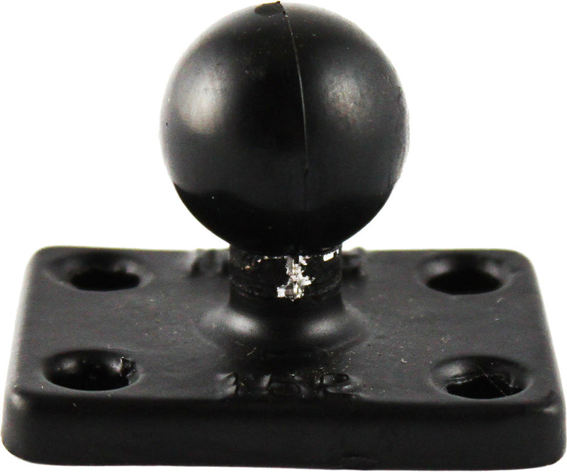 Ram Mounts 71-7220 RAM-B-202U-152 RECTANGLE BASE W/1" BALL 1.5"X2"