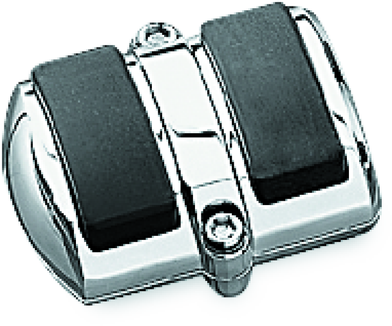Kuryakyn 4029 Brake Pedal Cover 3in Wide Chrome - Photo - Primary