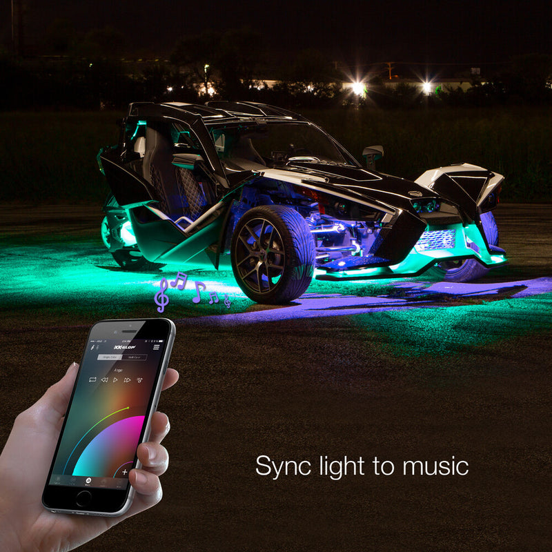 Xk Glow LED Underglow Advanced Kit POL - XK-SLING-ADV Polaris Slingshot 2015-2022