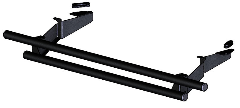 KFI Products Rear Bumper Black - 101595 Honda Pioneer 2016-2023